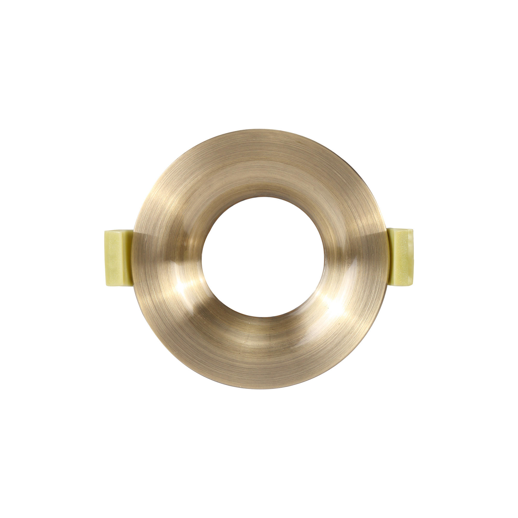 Bruve GU10 Recessed Round Antique Brass IP65 Downlighter, Cut-Out 68mm DX200404  Dlux Bruve IP65